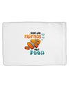 Fish Are Friends Not Food Standard Size Polyester Pillow Case-Pillow Case-TooLoud-White-Davson Sales