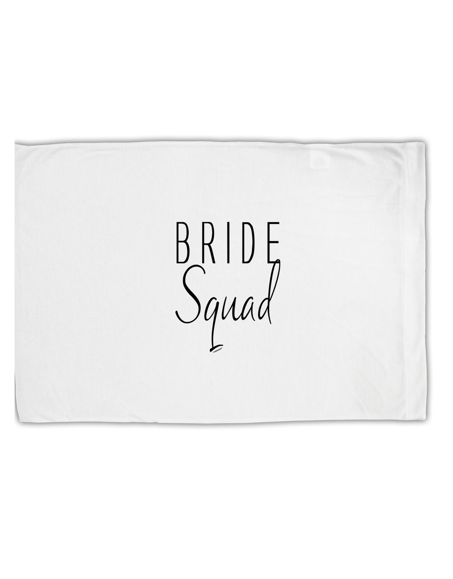 TooLoud Bride Squad Standard Size Polyester Pillow Case-Pillow Case-TooLoud-Davson Sales