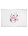 Patriotic Fireworks with Bursting Stars Standard Size Polyester Pillow Case by TooLoud-Pillow Case-TooLoud-White-Davson Sales