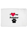 I Heart My Pointer Standard Size Polyester Pillow Case by TooLoud-TooLoud-White-Davson Sales