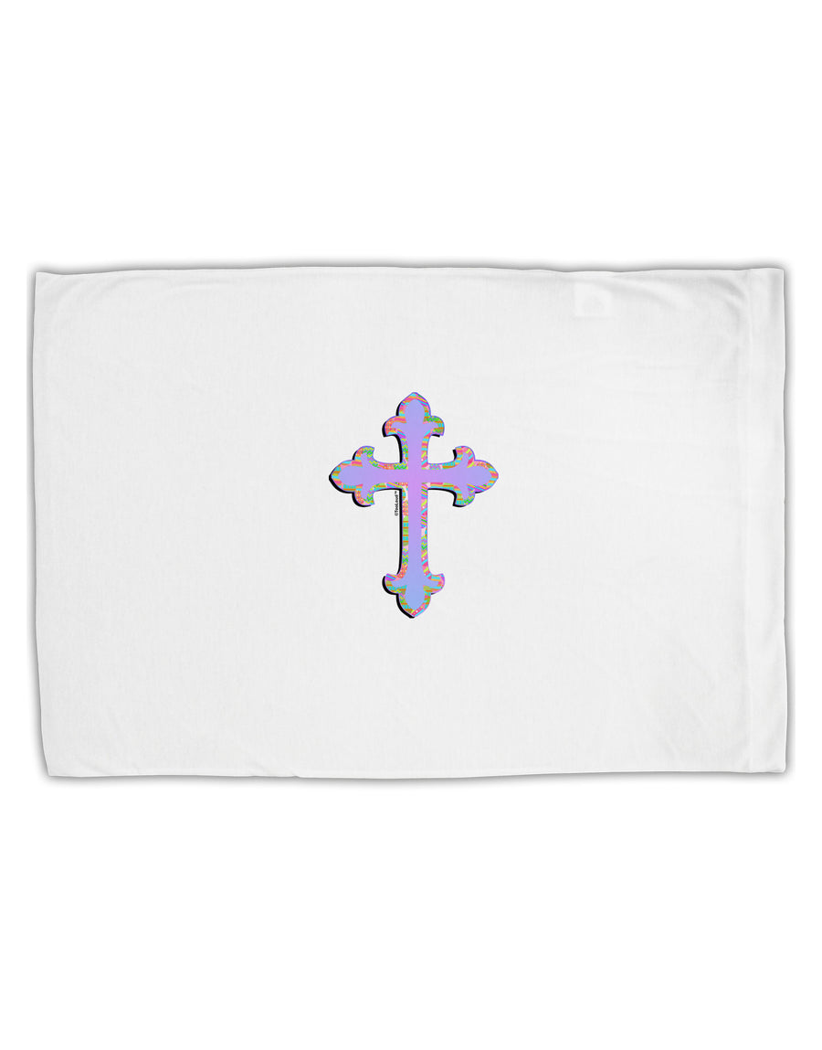 Easter Color Cross Standard Size Polyester Pillow Case-Pillow Case-TooLoud-White-Davson Sales