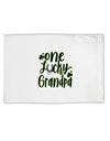 TooLoud One Lucky Grandpa Shamrock Standard Size Polyester Pillow Case-Pillow Case-TooLoud-Davson Sales