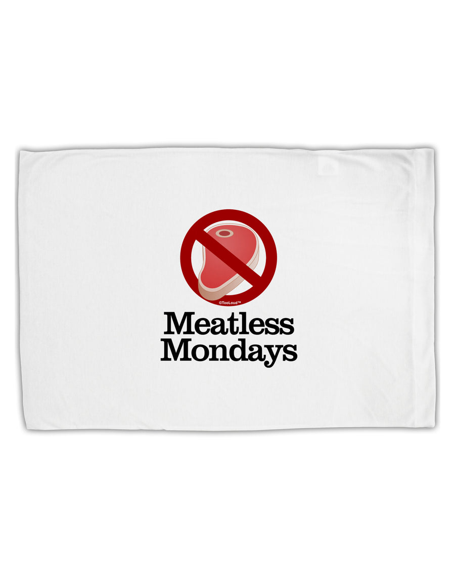 Meatless Mondays Standard Size Polyester Pillow Case by TooLoud-Pillow Case-TooLoud-White-Davson Sales