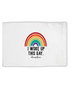 TooLoud I Woke Up This Gay Standard Size Polyester Pillow Case-Pillow Case-TooLoud-Davson Sales