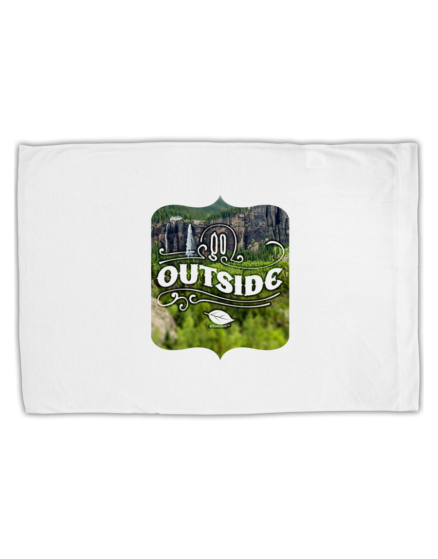 Go Outside - Beautiful Cliffs Standard Size Polyester Pillow Case by TooLoud-TooLoud-White-Davson Sales