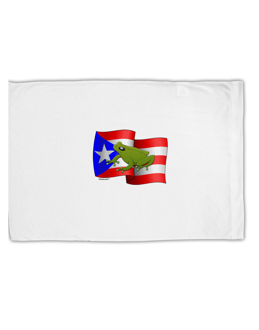 Puerto Rico Coqui Standard Size Polyester Pillow Case-Pillow Case-TooLoud-White-Davson Sales