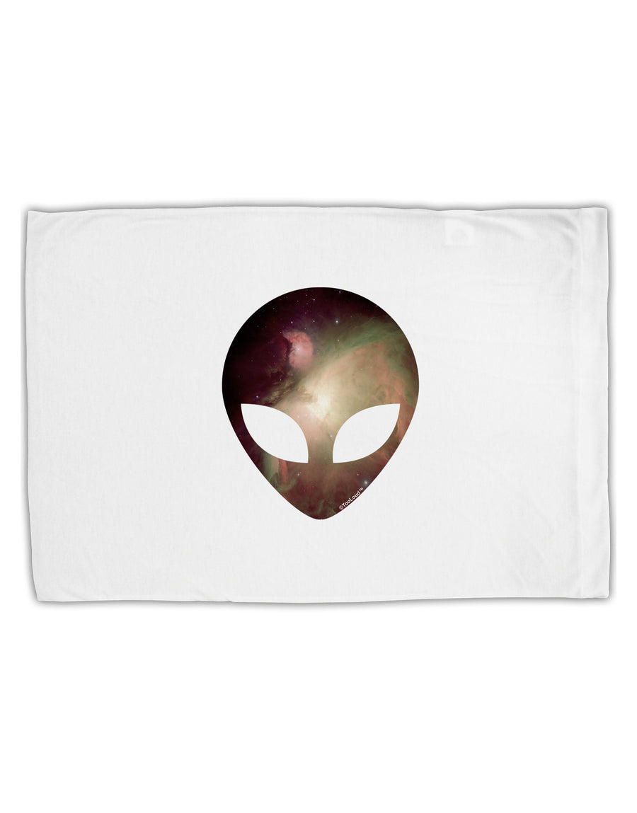 Extraterrestrial Face - Space #2 Standard Size Polyester Pillow Case by TooLoud-Pillow Case-TooLoud-White-Davson Sales