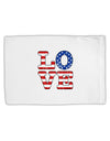 American Love Design - Distressed Standard Size Polyester Pillow Case by TooLoud-Pillow Case-TooLoud-White-Davson Sales