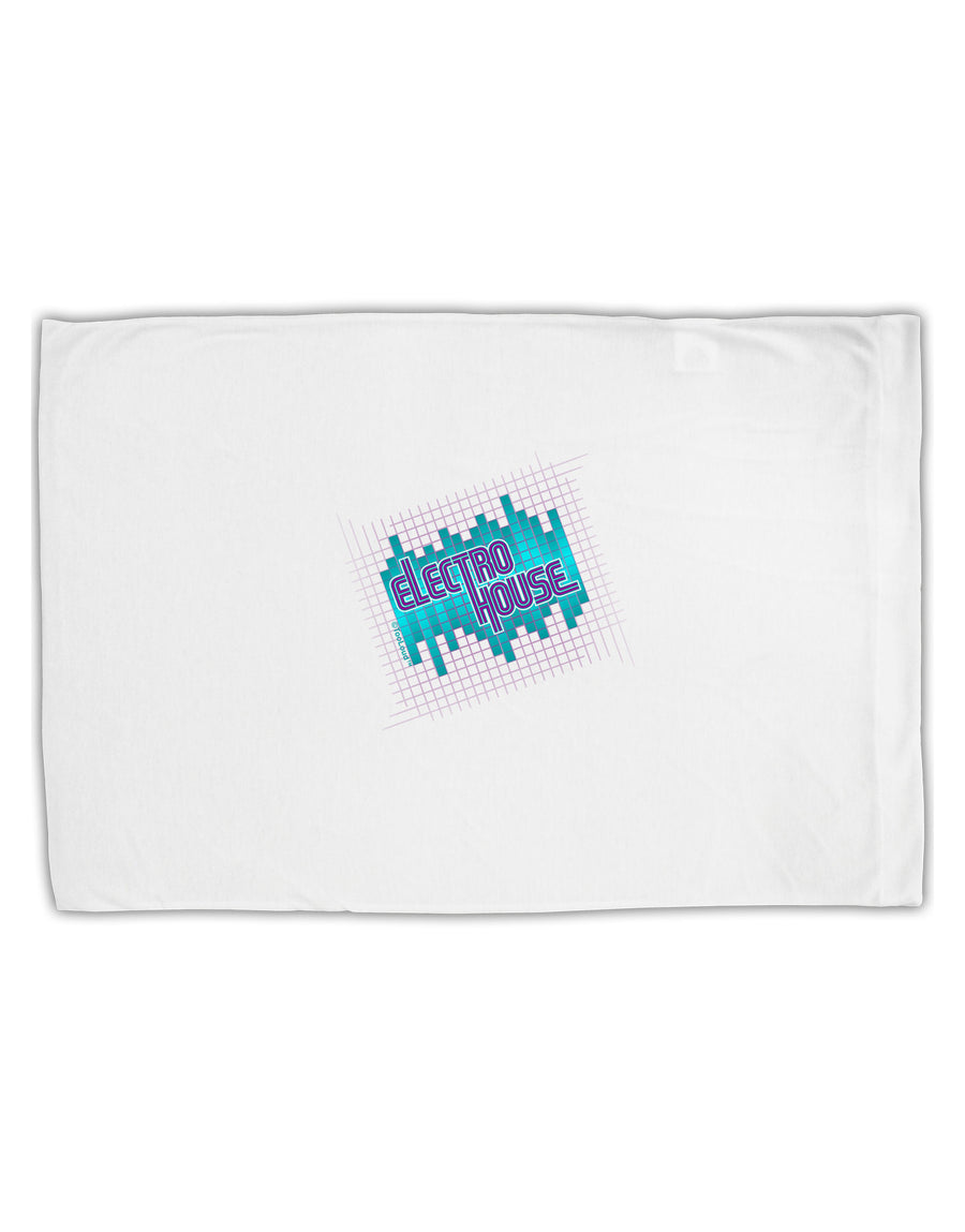 Electro House Equalizer Standard Size Polyester Pillow Case-Pillow Case-TooLoud-White-Davson Sales