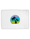 Palm Trees Silhouette - Beach Sunset Design Standard Size Polyester Pillow Case-Pillow Case-TooLoud-White-Davson Sales