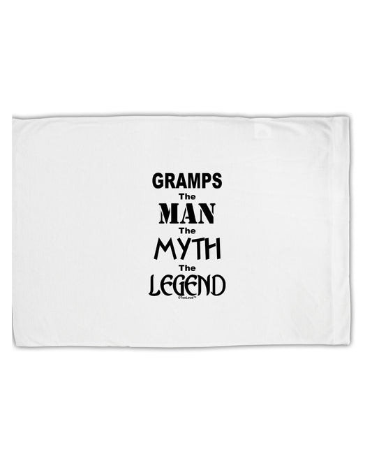 Gramps The Man The Myth The Legend Standard Size Polyester Pillow Case by TooLoud-TooLoud-White-Davson Sales