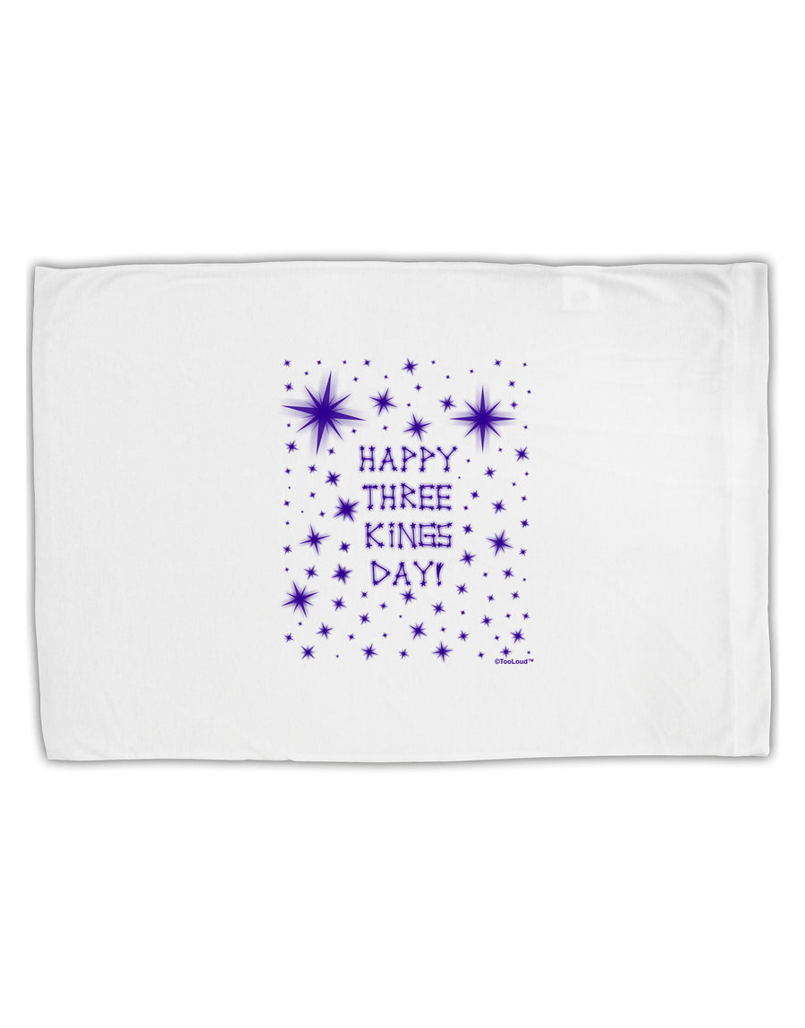 Happy Three Kings Day - Shining Stars Standard Size Polyester Pillow Case by TooLoud-Pillow Case-TooLoud-White-Davson Sales