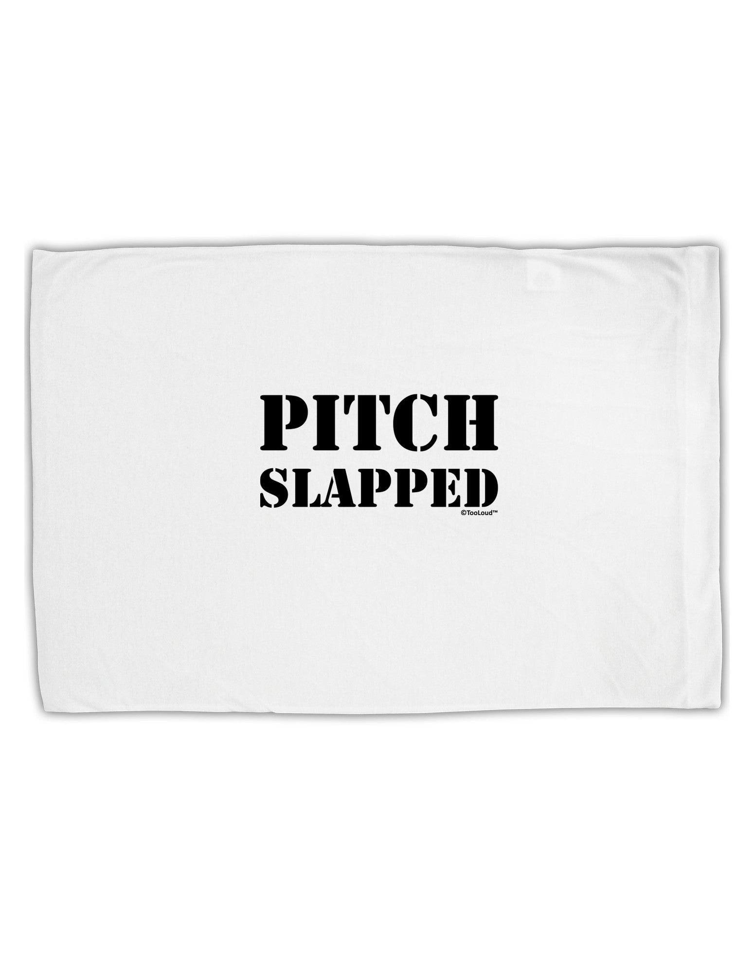 Pitch Slapped Standard Size Polyester Pillow Case-Pillow Case-TooLoud-White-Davson Sales