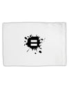 Equal Paint Splatter Standard Size Polyester Pillow Case by TooLoud-Pillow Case-TooLoud-White-Davson Sales