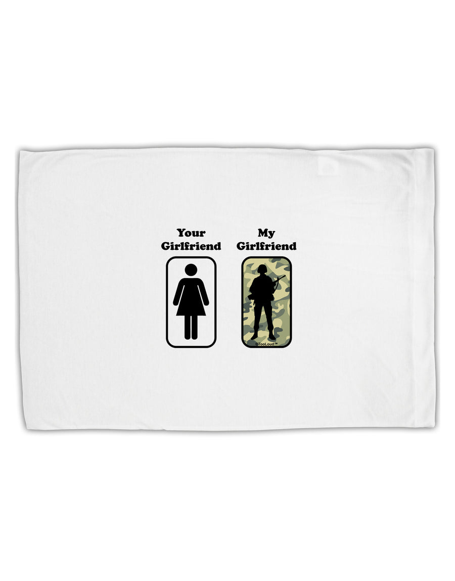 Your Girlfriend My Girlfriend Military Standard Size Polyester Pillow Case by TooLoud-Pillow Case-TooLoud-White-Davson Sales