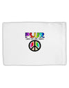 PLUR Rainbow Standard Size Polyester Pillow Case-Pillow Case-TooLoud-White-Davson Sales