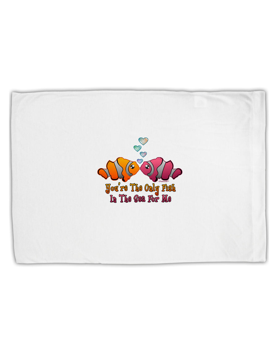 Kissy Clownfish Only Fish In The Sea Standard Size Polyester Pillow Case-Pillow Case-TooLoud-White-Davson Sales