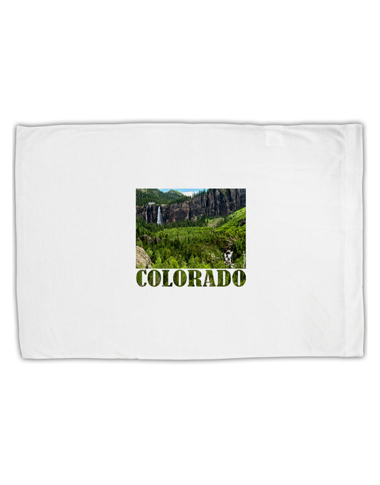 Beautiful Cliffs Colorado Standard Size Polyester Pillow Case by TooLoud-Pillow Case-TooLoud-White-Davson Sales
