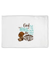 TooLoud God put Angels on Earth and called them Cowboys Standard Size Polyester Pillow Case-Pillow Case-TooLoud-Davson Sales