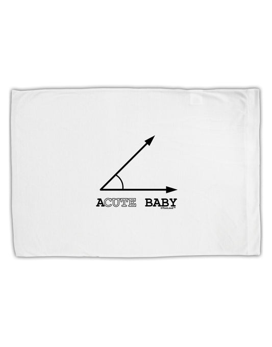 Acute Baby Standard Size Polyester Pillow Case-Pillow Case-TooLoud-White-Davson Sales