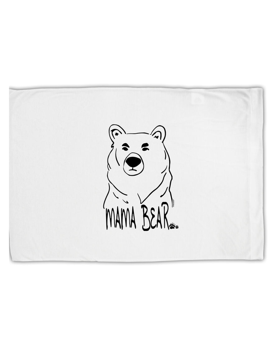 TooLoud Mama Bear Standard Size Polyester Pillow Case-Pillow Case-TooLoud-Davson Sales