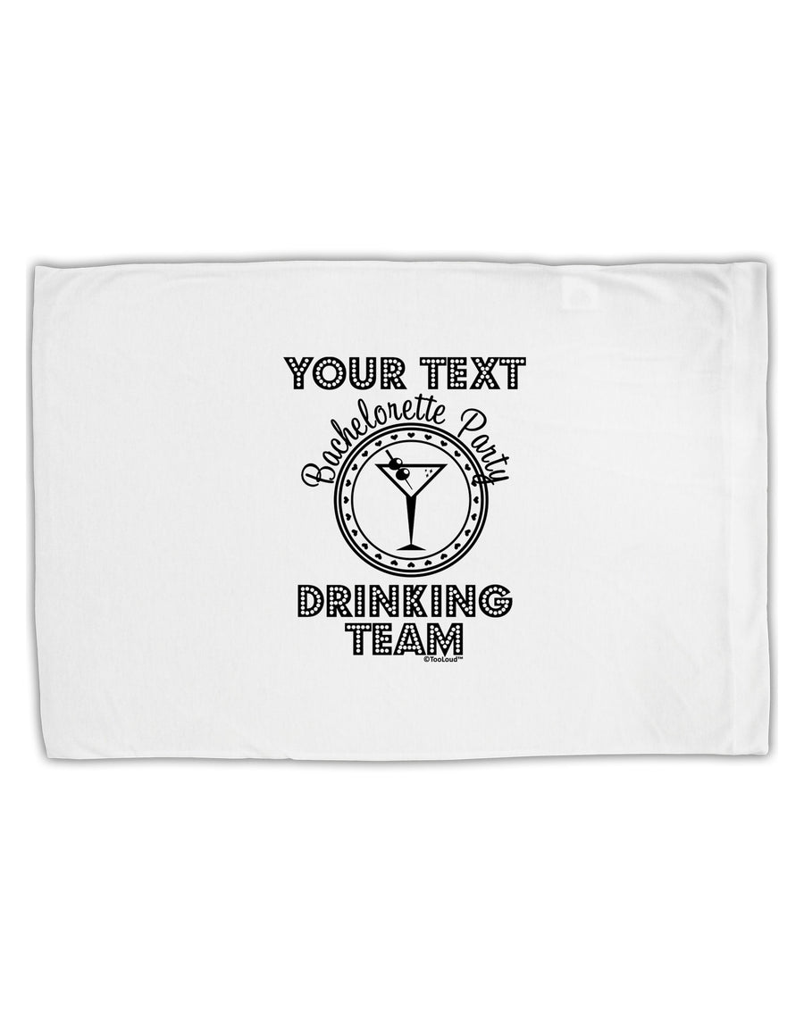 Personalized -Name- Bachelorette Party Drinking Team Standard Size Polyester Pillow Case-Pillow Case-TooLoud-White-Davson Sales