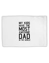 My Kids Have the Most Awesome Dad in the World Standard Size Polyester Pillow Case-Pillow Case-TooLoud-White-Davson Sales