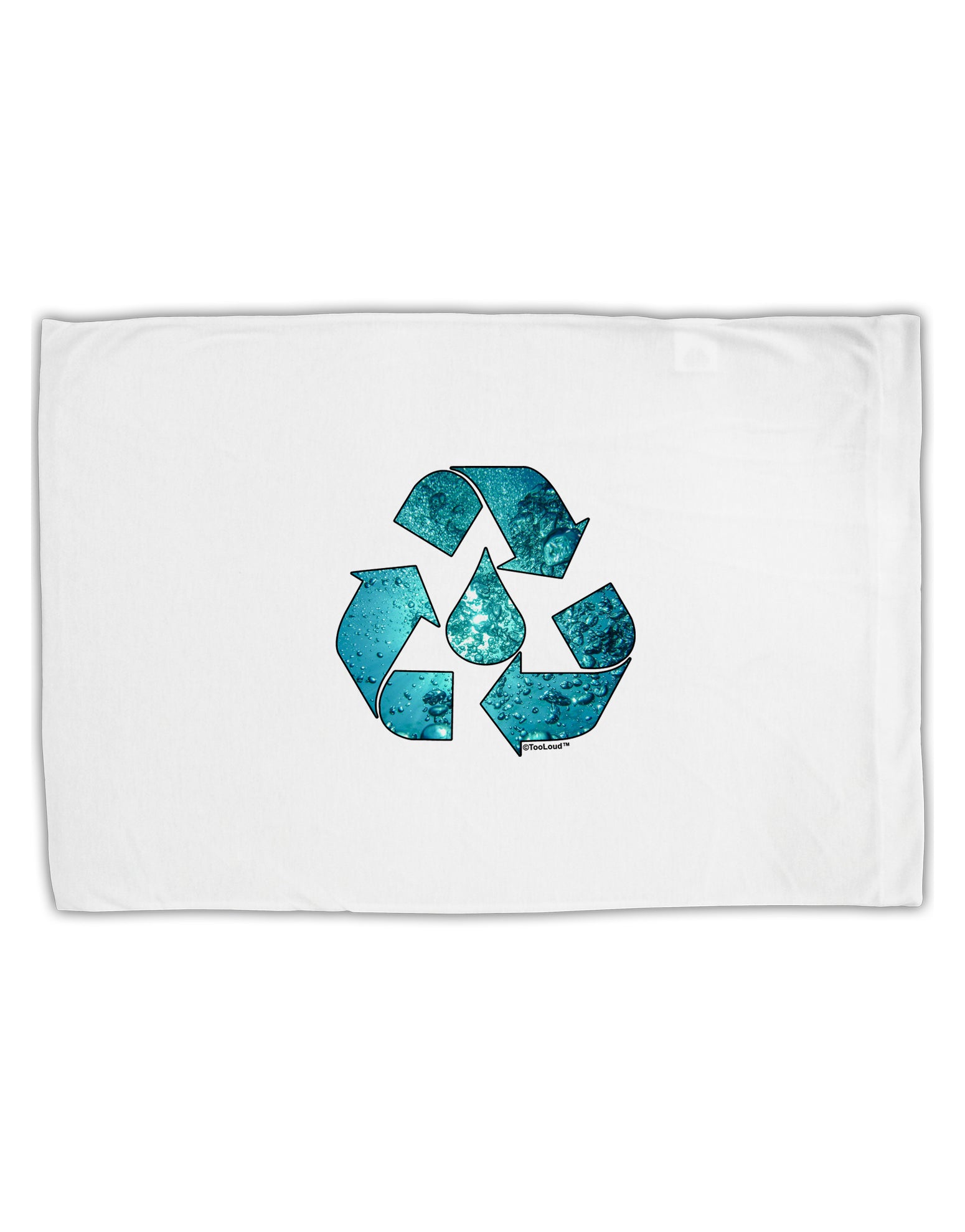 Water Conservation Standard Size Polyester Pillow Case by TooLoud-Pillow Case-TooLoud-White-Davson Sales
