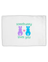 Somebunny Loves You Standard Size Polyester Pillow Case by TooLoud-Pillow Case-TooLoud-White-Davson Sales