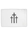 Three Cross Design - Easter Standard Size Polyester Pillow Case by TooLoud-Pillow Case-TooLoud-White-Davson Sales