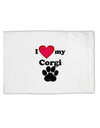 I Heart My Corgi Standard Size Polyester Pillow Case by TooLoud-TooLoud-White-Davson Sales