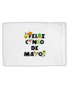 Feliz Cinco de Mayo - Fiesta Icons Standard Size Polyester Pillow Case by TooLoud-Pillow Case-TooLoud-White-Davson Sales