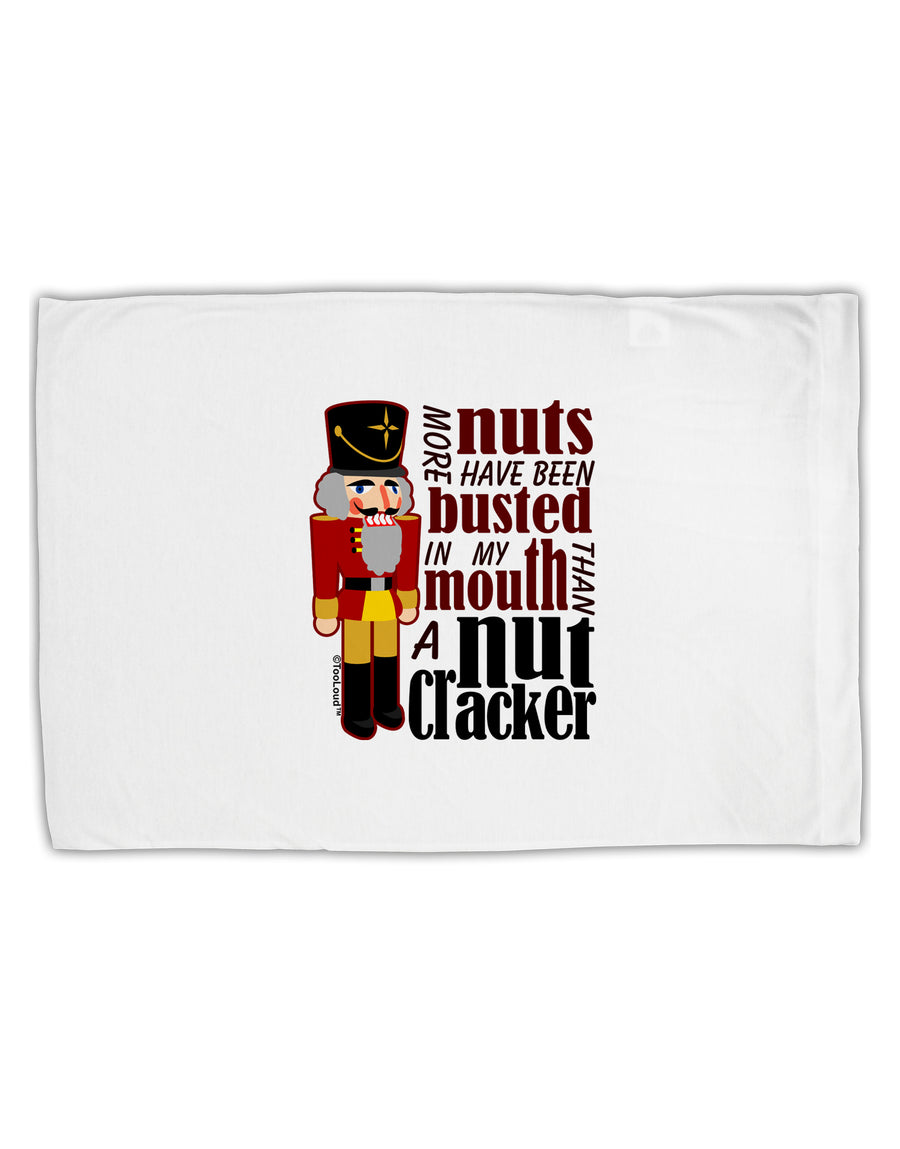 More Nuts Busted - My Mouth Standard Size Polyester Pillow Case by TooLoud-TooLoud-White-Davson Sales