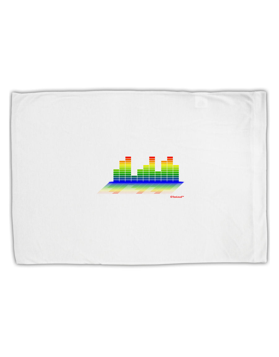 Equalizer Bars Design Standard Size Polyester Pillow Case by TooLoud-Pillow Case-TooLoud-White-Davson Sales