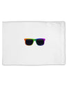 Pride Rainbow Glasses Standard Size Polyester Pillow Case by TooLoud-Pillow Case-TooLoud-White-Davson Sales