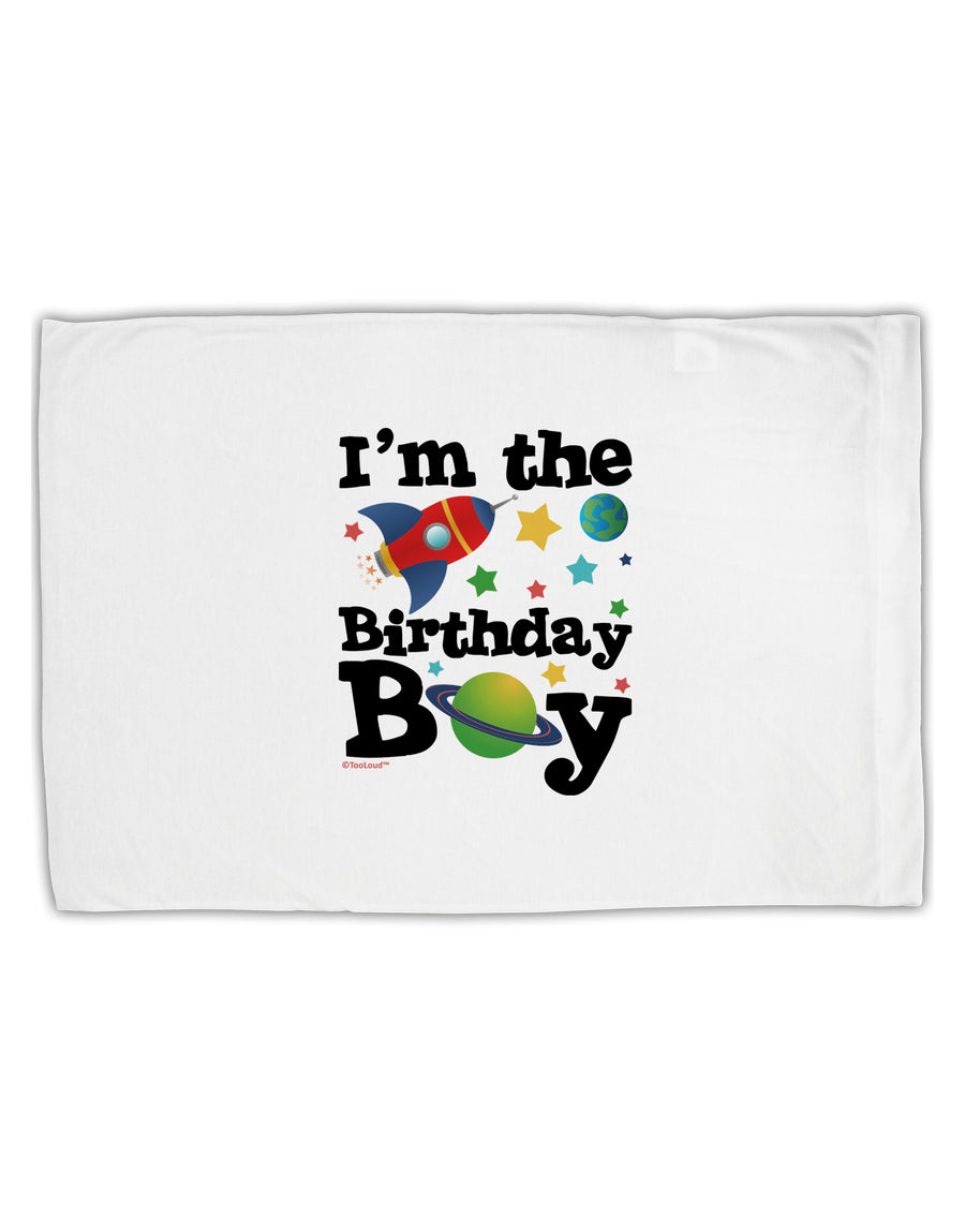 I'm the Birthday Boy - Outer Space Design Standard Size Polyester Pillow Case by TooLoud-Pillow Case-TooLoud-White-Davson Sales