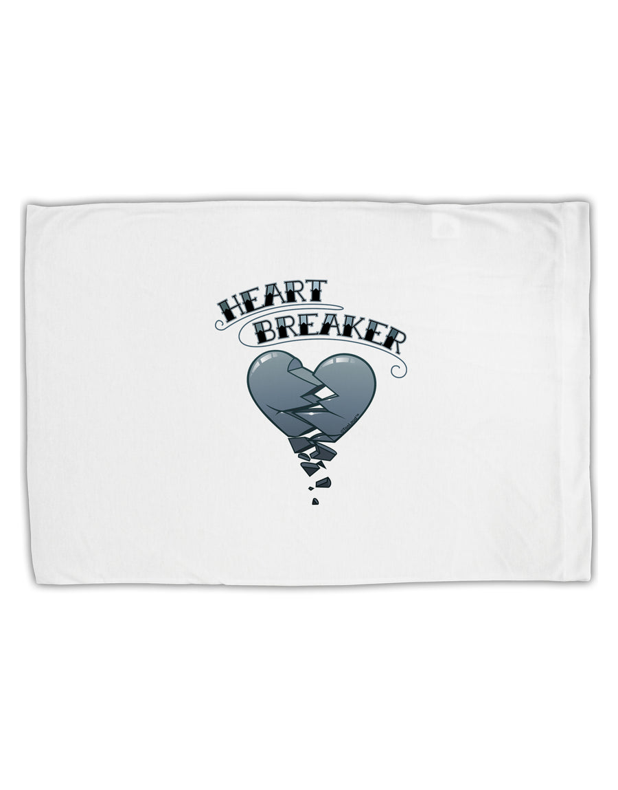 Heart Breaker Manly Standard Size Polyester Pillow Case by TooLoud-TooLoud-White-Davson Sales