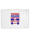 These Colors Don't Run But I Do - Patriotic Workout Standard Size Polyester Pillow Case-Pillow Case-TooLoud-White-Davson Sales