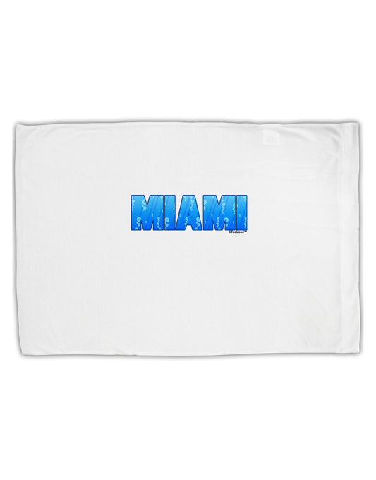 Miami Ocean Bubbles Standard Size Polyester Pillow Case by TooLoud-Pillow Case-TooLoud-White-Davson Sales