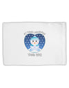 Personalized My First Christmas Snowbaby Blue Standard Size Polyester Pillow Case-Pillow Case-TooLoud-White-Davson Sales