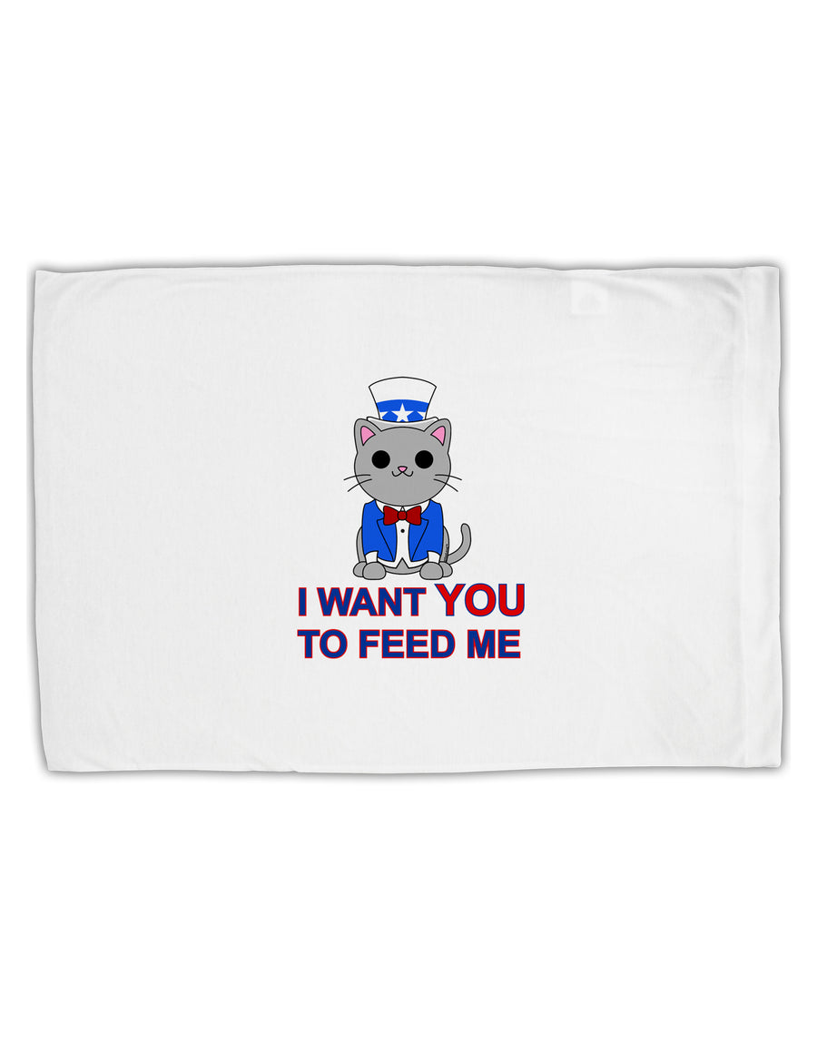 Patriotic Cat I Want You Standard Size Polyester Pillow Case by TooLoud-Pillow Case-TooLoud-White-Davson Sales