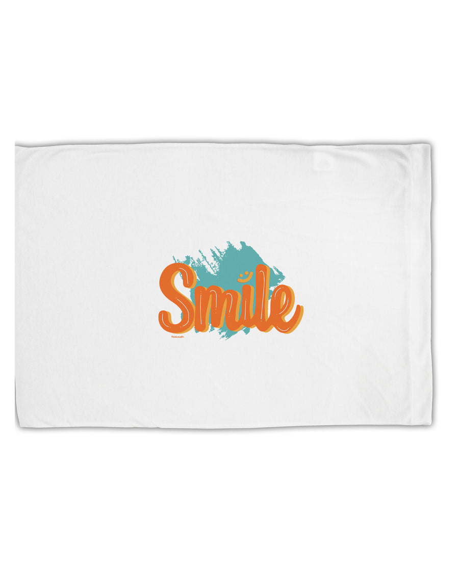 TooLoud Smile Standard Size Polyester Pillow Case