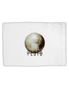 Planet Pluto Text Standard Size Polyester Pillow Case by TooLoud-Pillow Case-TooLoud-White-Davson Sales