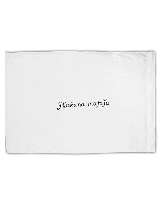 TooLoud Hakuna Matata Standard Size Polyester Pillow Case-Pillow Case-TooLoud-Davson Sales