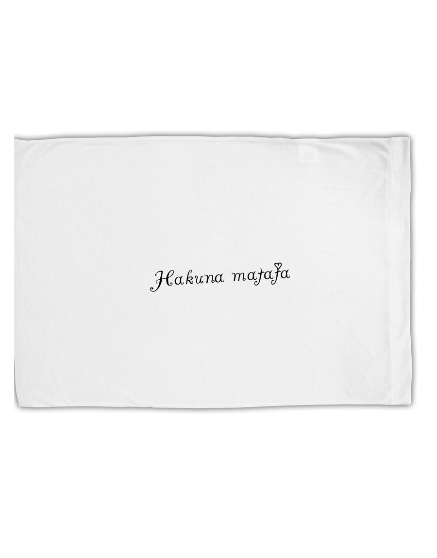 TooLoud Hakuna Matata Standard Size Polyester Pillow Case-Pillow Case-TooLoud-Davson Sales