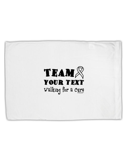 Personalized Team -Name- Walking for a Cure Standard Size Polyester Pillow Case-Pillow Case-TooLoud-White-Davson Sales