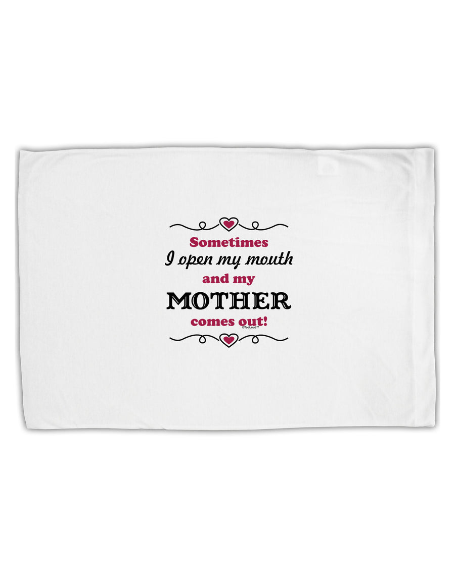 My Mother Comes Out Standard Size Polyester Pillow Case-Pillow Case-TooLoud-White-Davson Sales