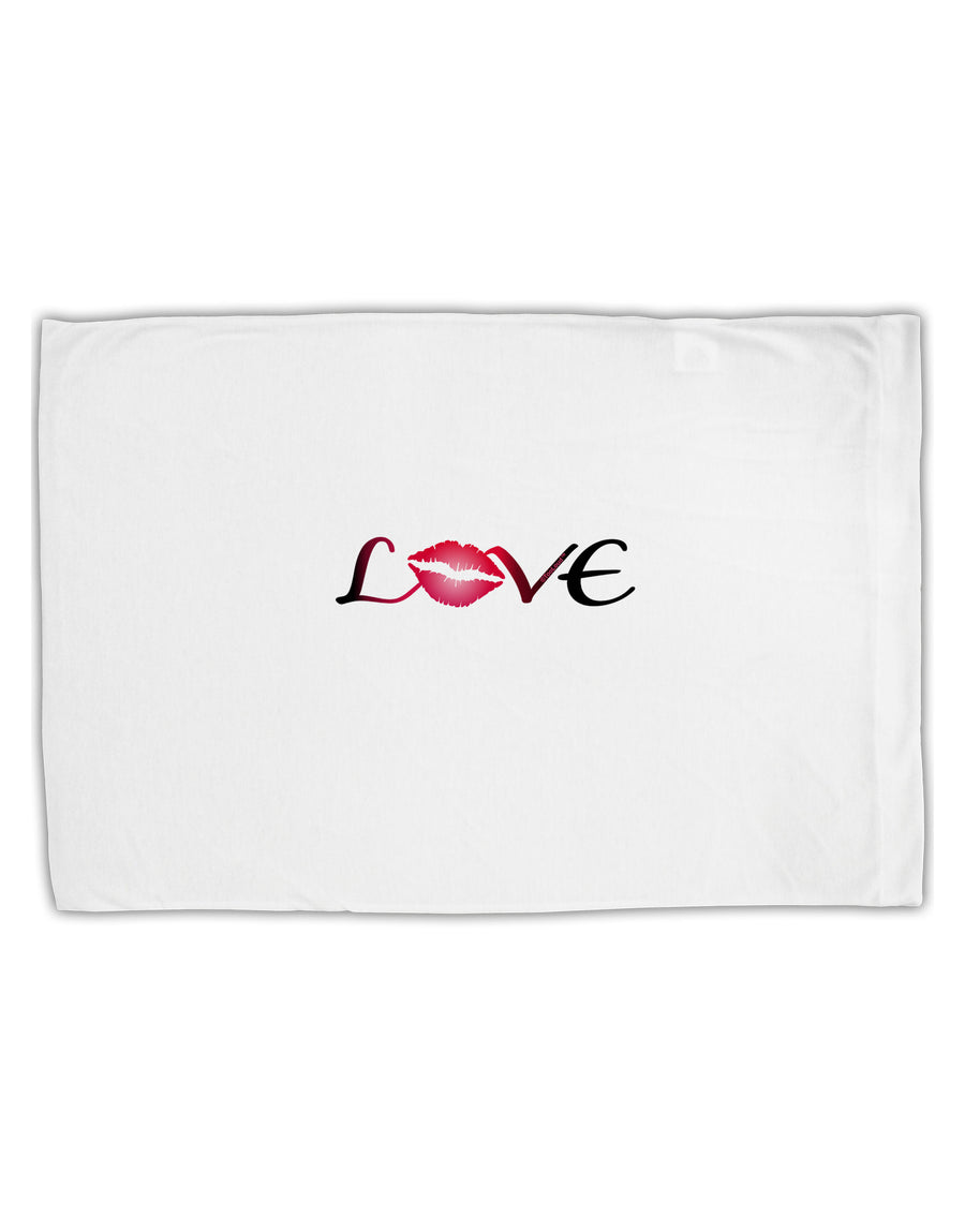 Love Kiss Standard Size Polyester Pillow Case-Pillow Case-TooLoud-White-Davson Sales