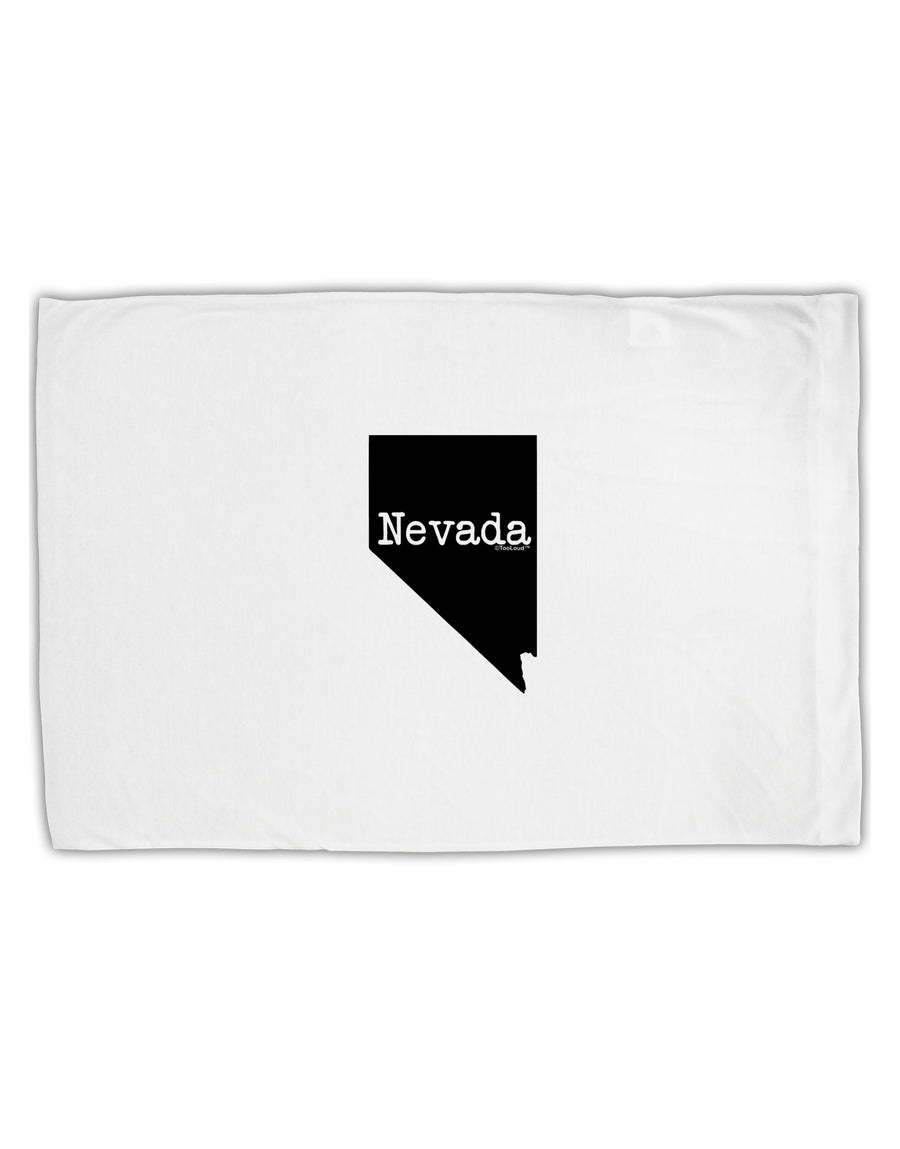 Nevada - United States Shape Standard Size Polyester Pillow Case by TooLoud-Pillow Case-TooLoud-White-Davson Sales