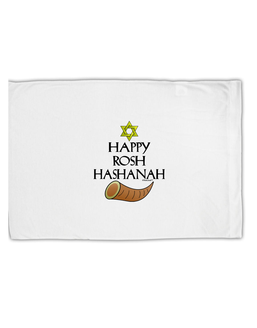 Happy Rosh Hashanah Standard Size Polyester Pillow Case-Pillow Case-TooLoud-White-Davson Sales